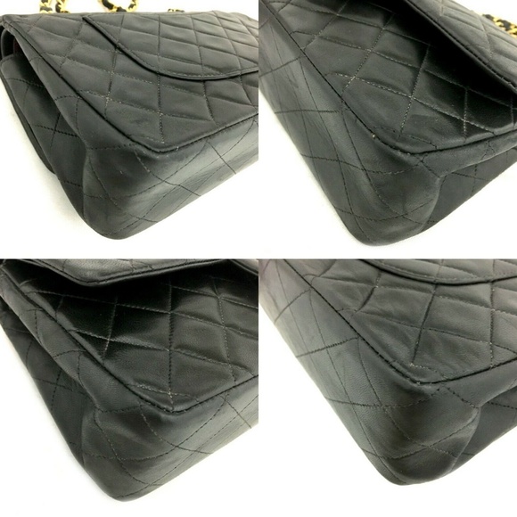 CHANEL Classic Medium Double Flap/Gold Hardware - Picture 6 of 13